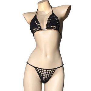 Handmade Crochet Micro Bikini G Thong